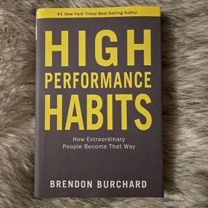 ❤️2/$20❤️ High Performance Habits by Brendon Burchard‎ Hardcover